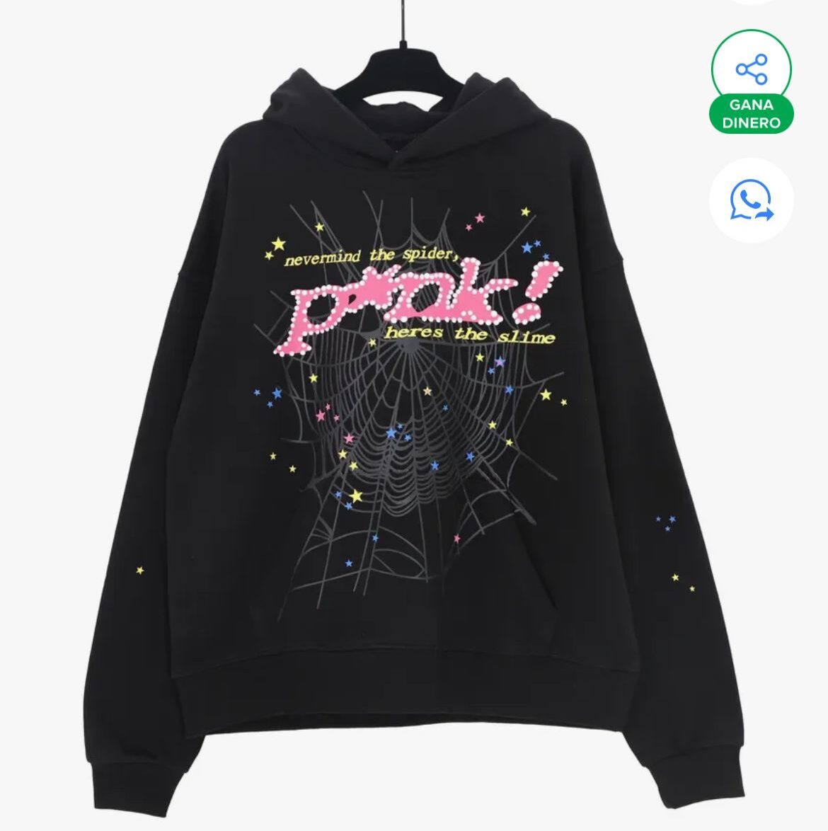 Jeans fashion nova brillos negro
